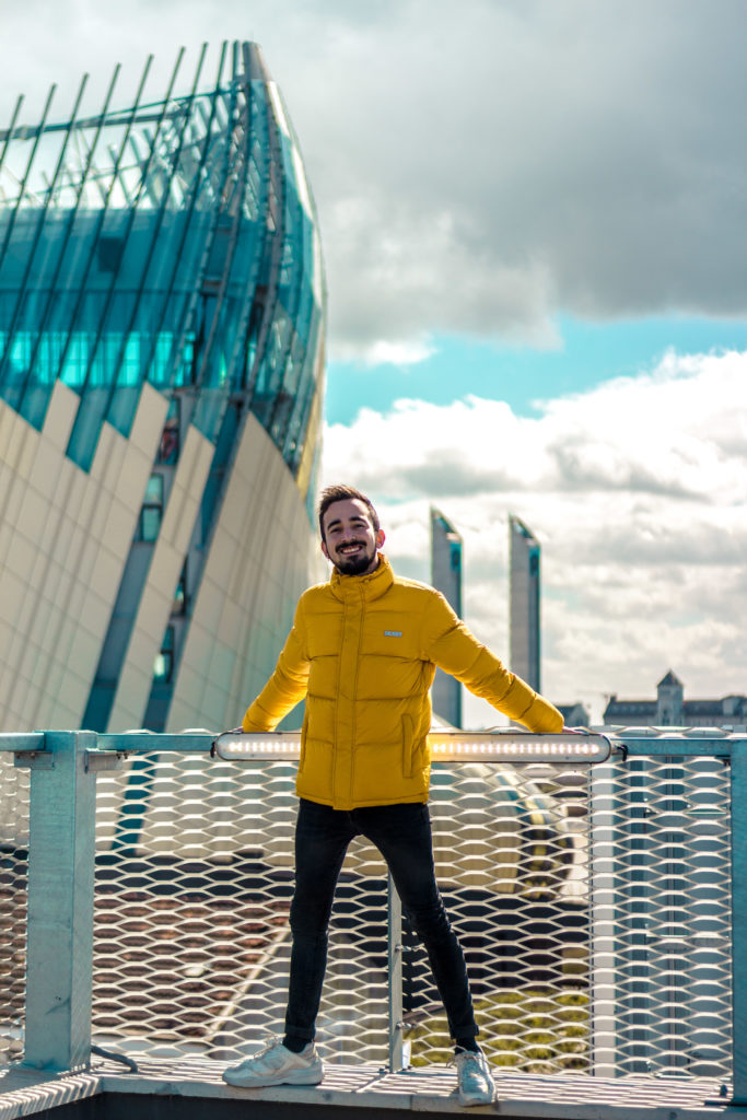 Pierre Bouyer sur un Rooftop à Bordeaux