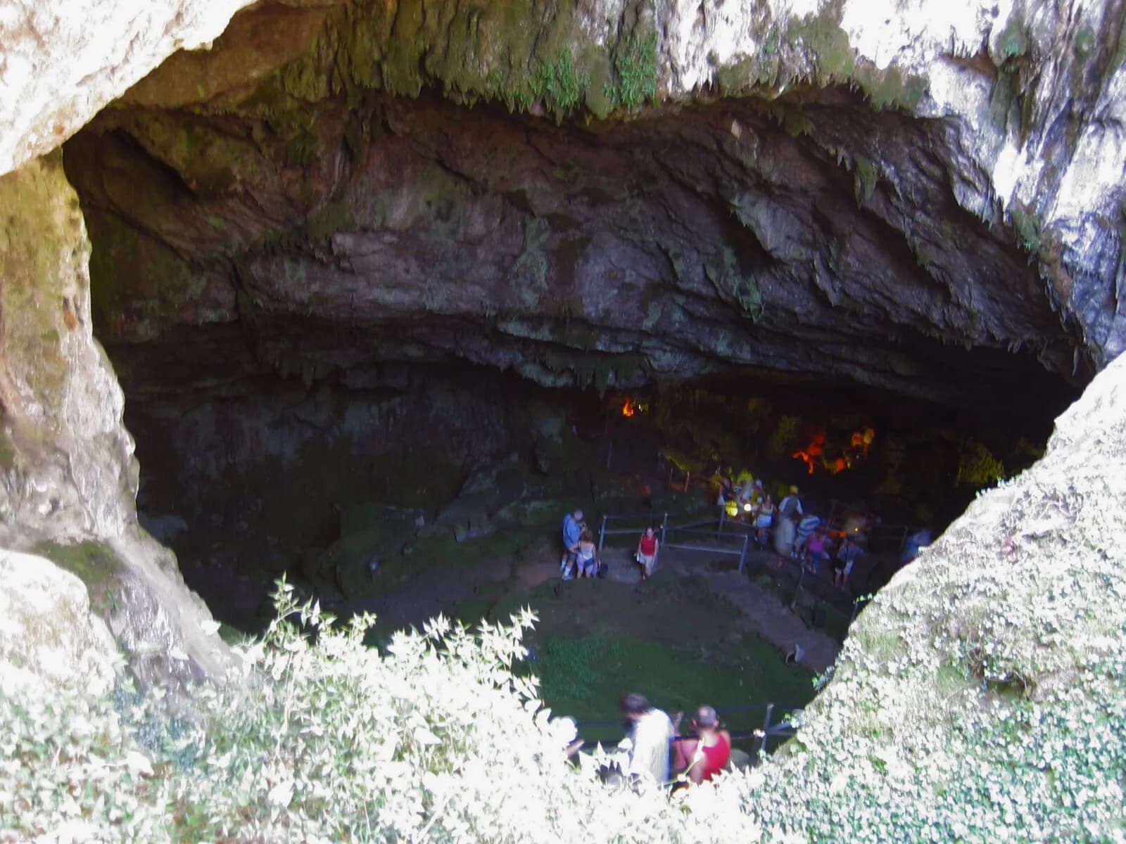 The lower hall of the Psychro Cave