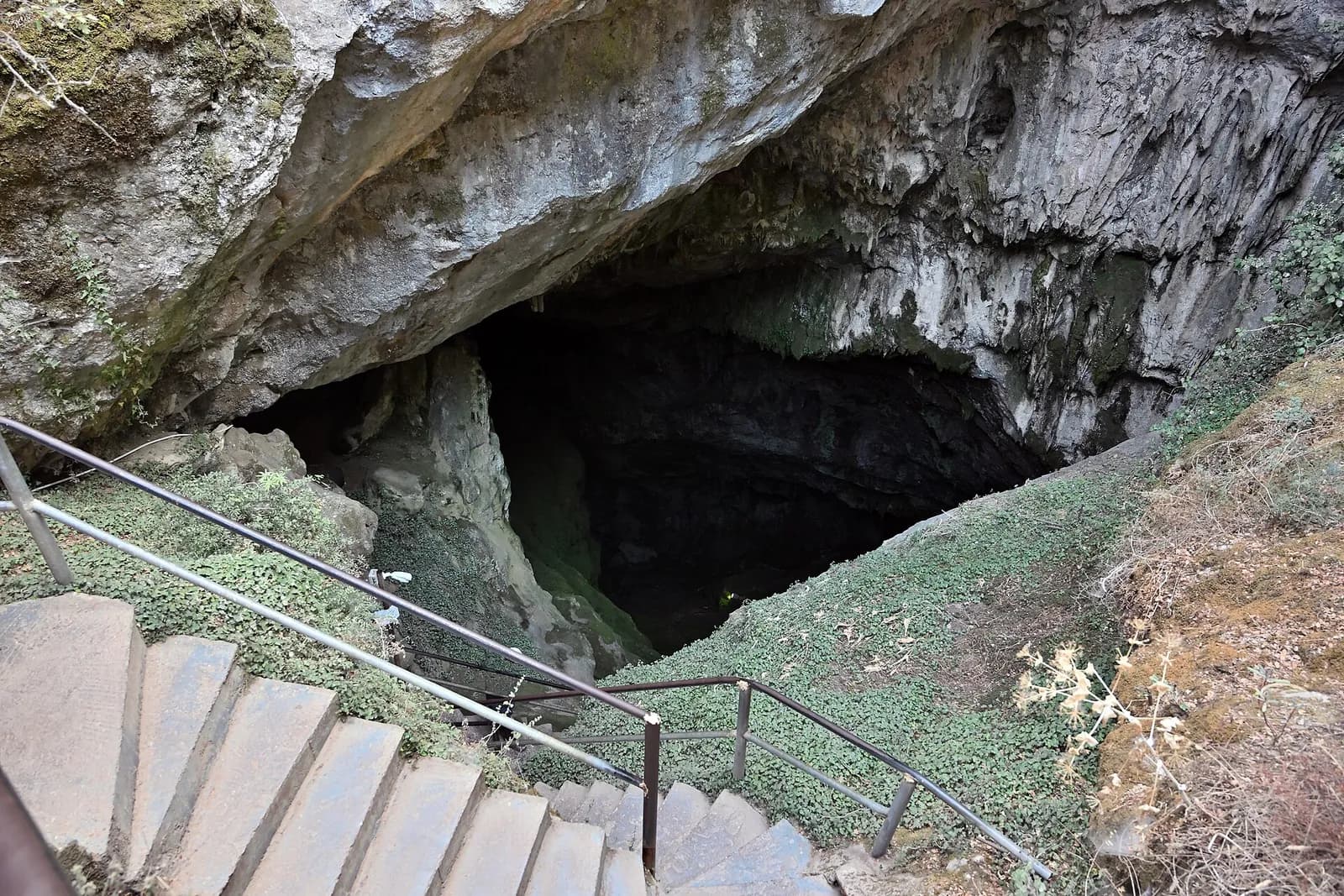 The entrance to the Psychro Cave