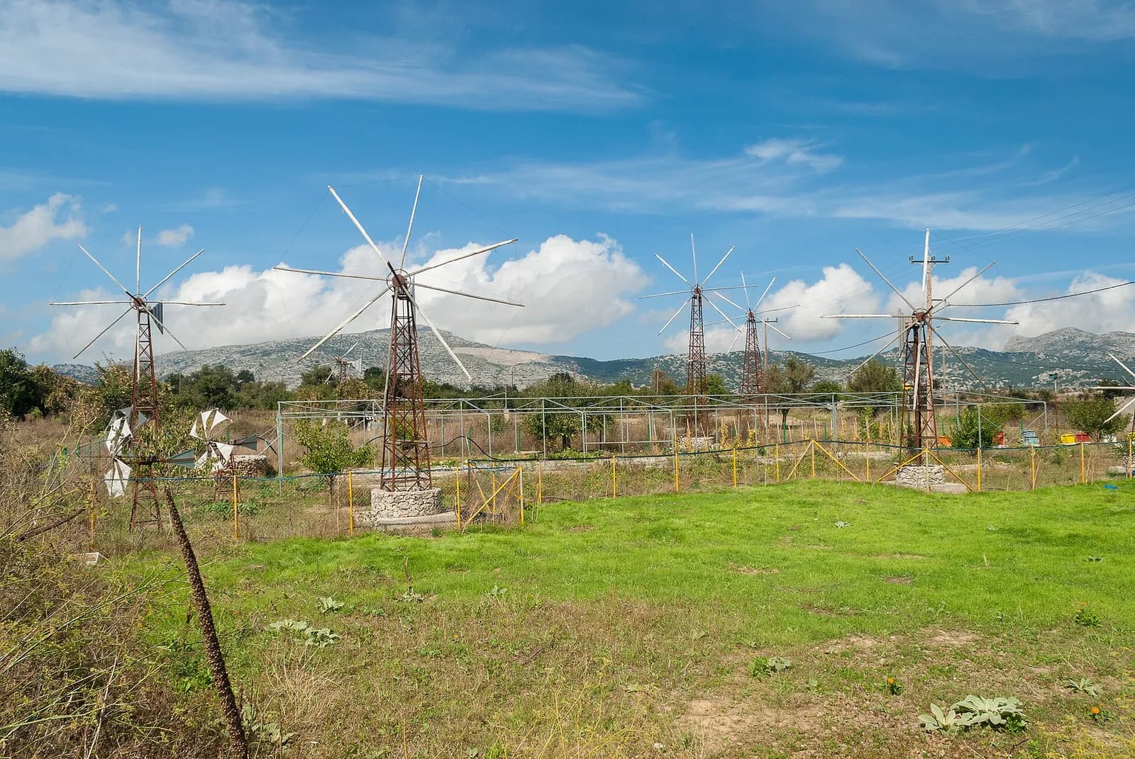 The windmills of the Lasithi Plateau