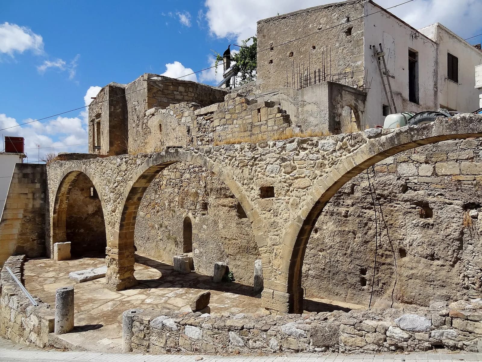The remains of the ancient city of Polyrrhenia