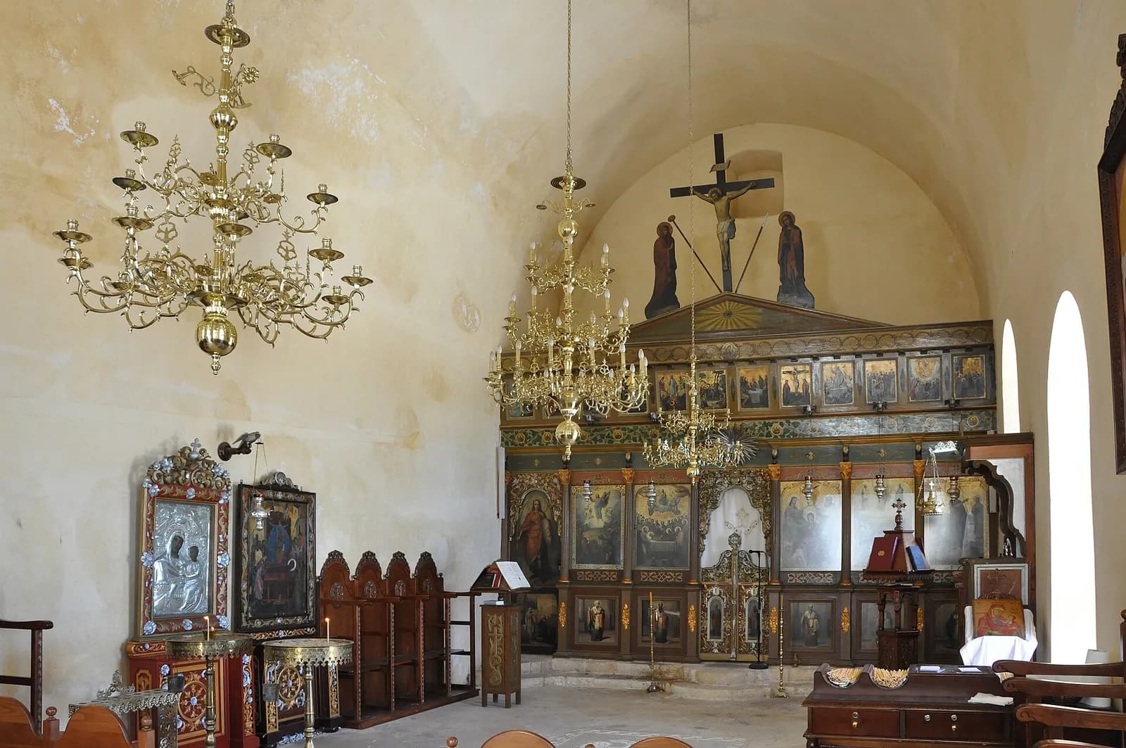 The church of Chrysoskalitissa Monastery
