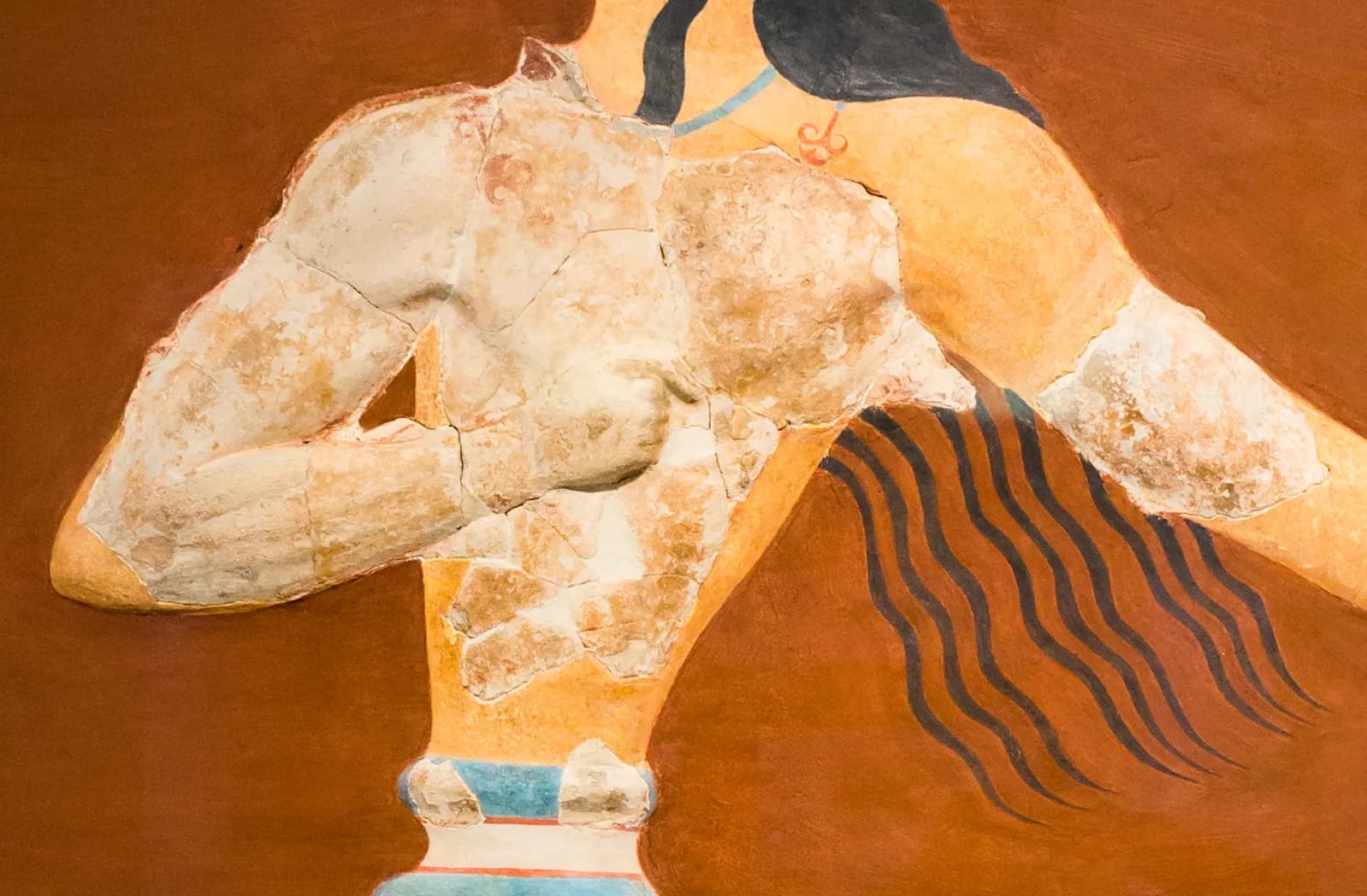 The Prince of the Lilies (Priest-King) fresco, Knossos