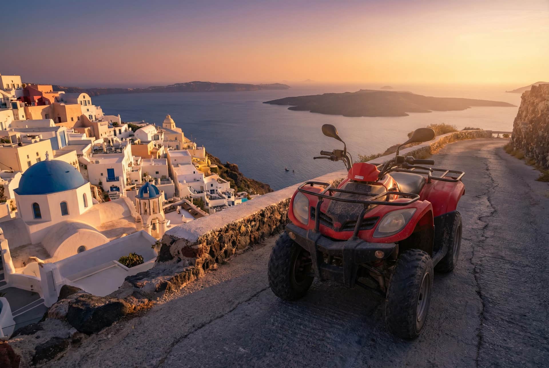 Comment Louer un Quad à Santorin pour Explorer l’Île en 2026