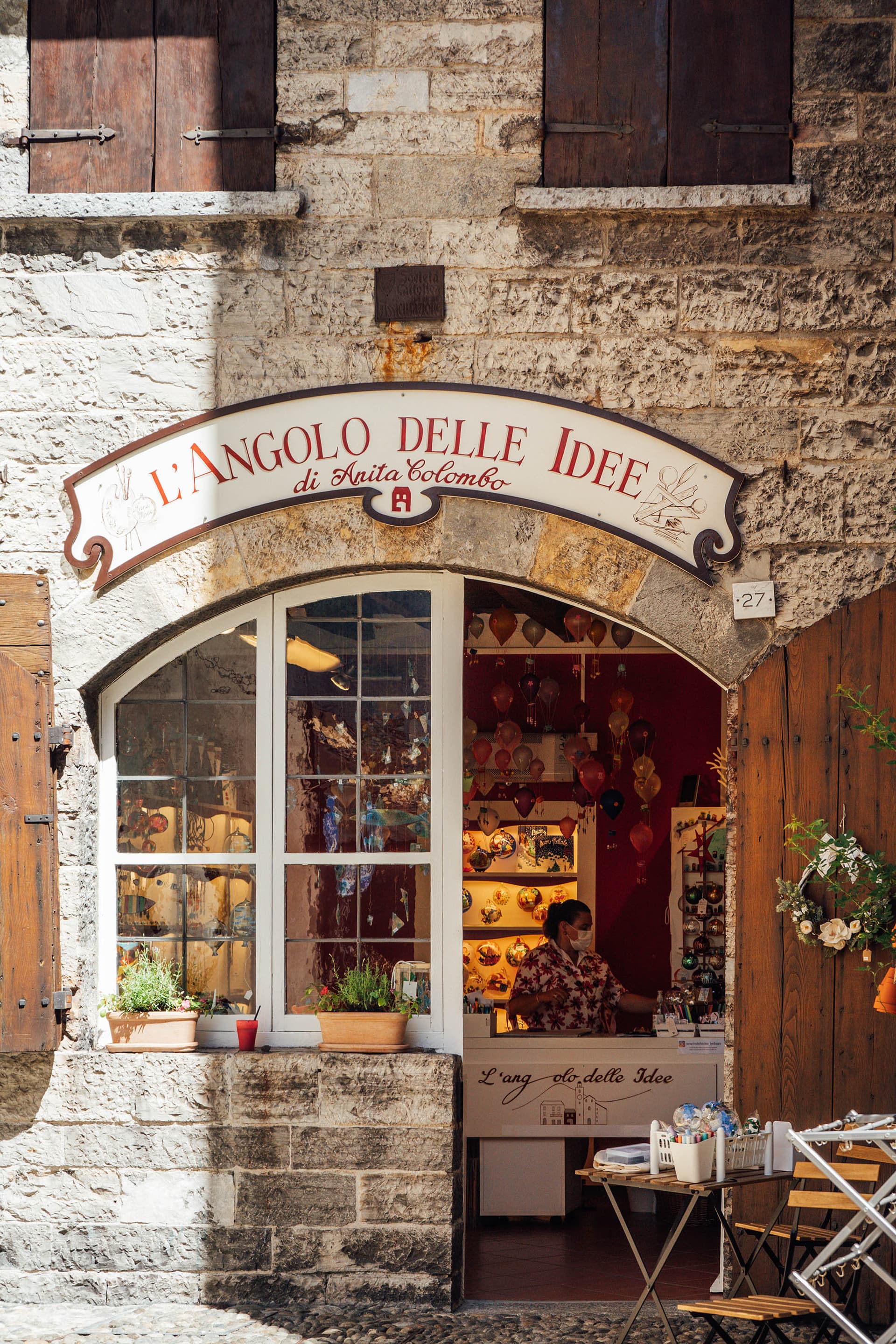 The alleyways of Bellagio