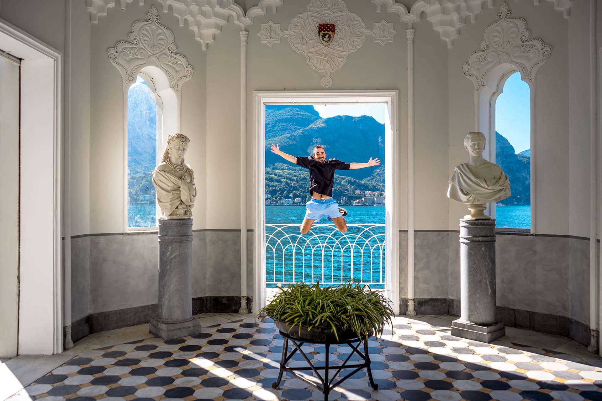 Stunning viewpoints inside the villa