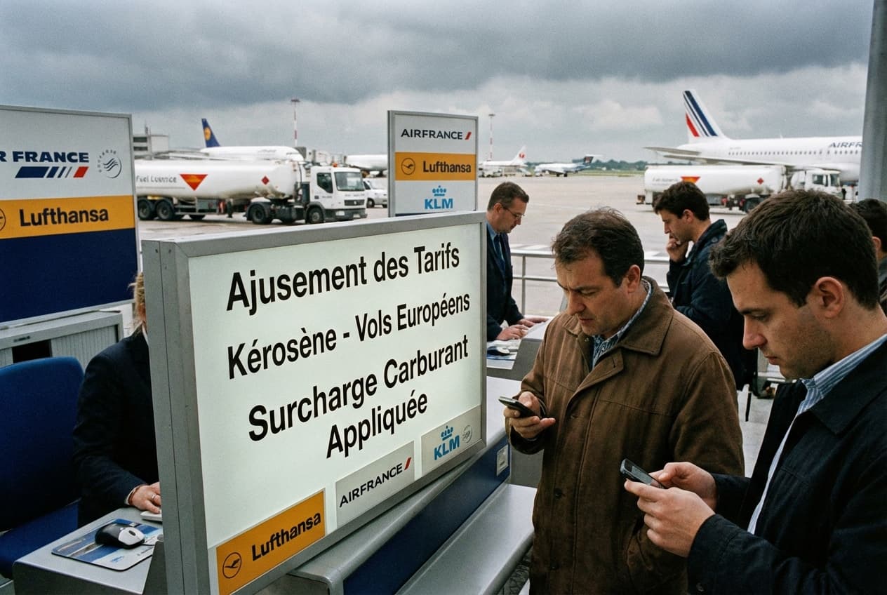 Les compagnies européennes ajustent leurs tarifs face à la crise du kérosène
