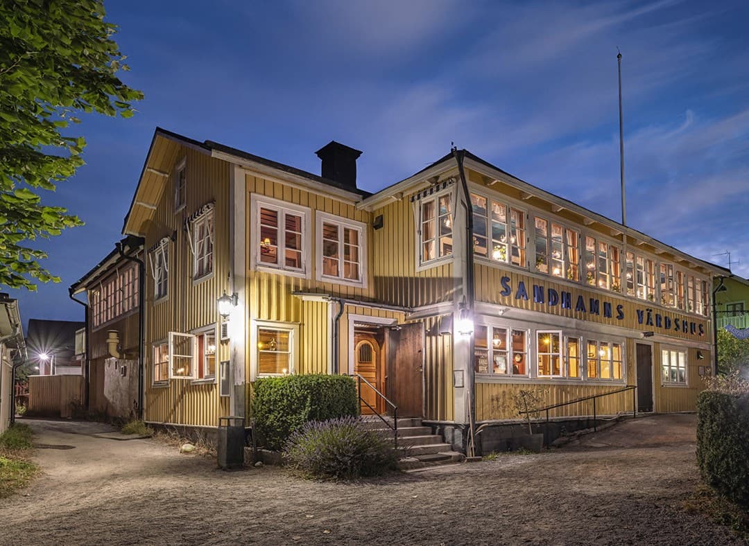 The Sandhamns Värdshus restaurant