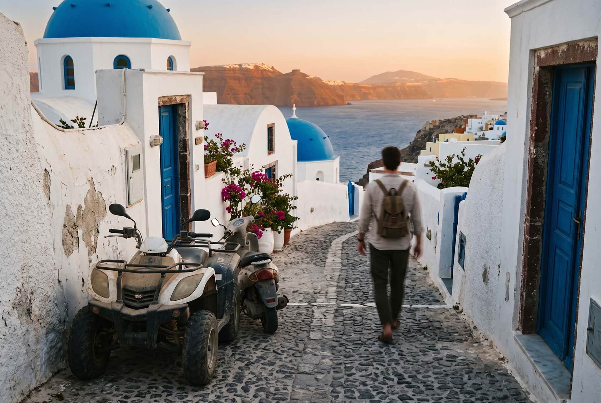 Renting a vehicle in Santorini - The complete guide