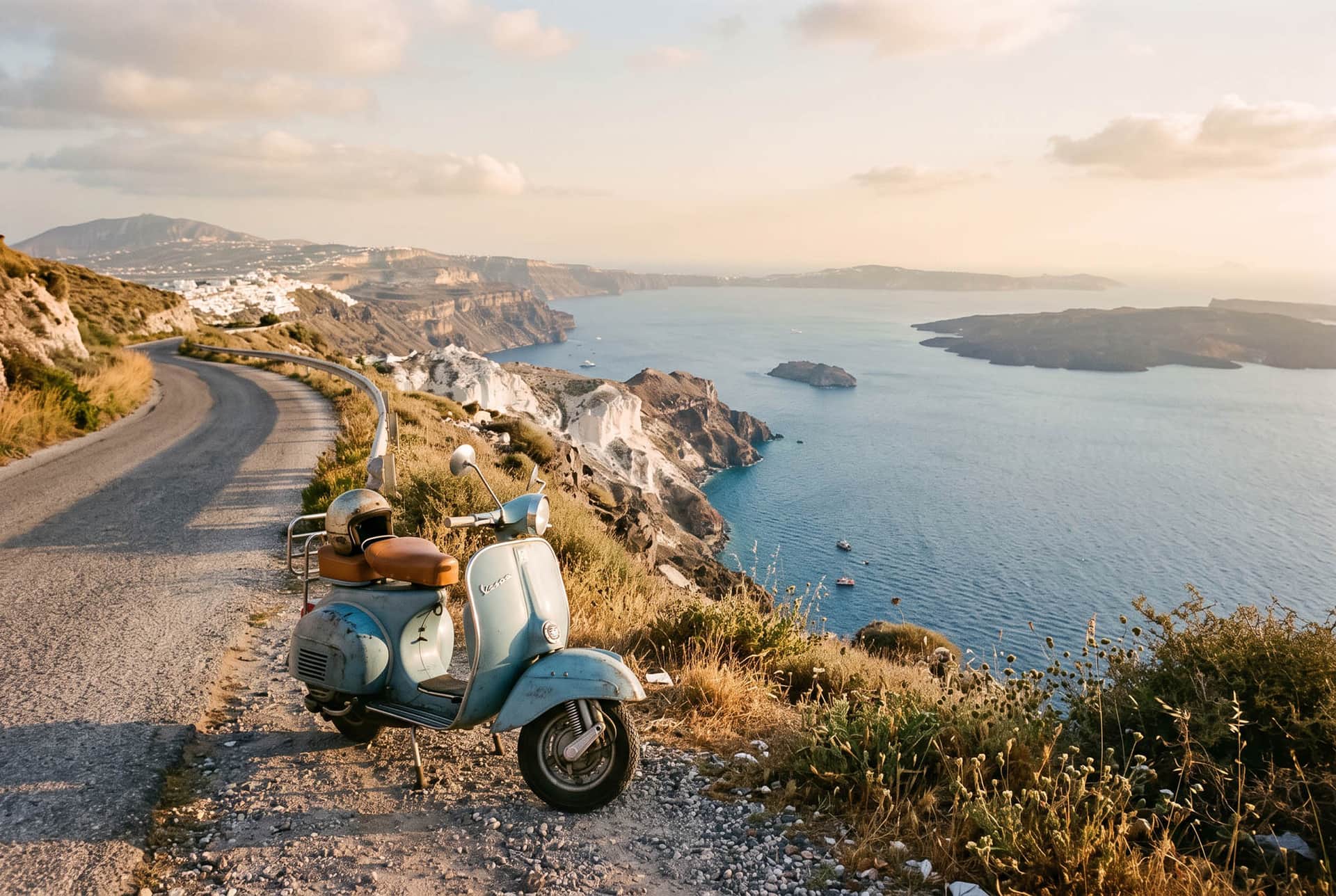 How to rent a scooter in Santorini - The complete guide