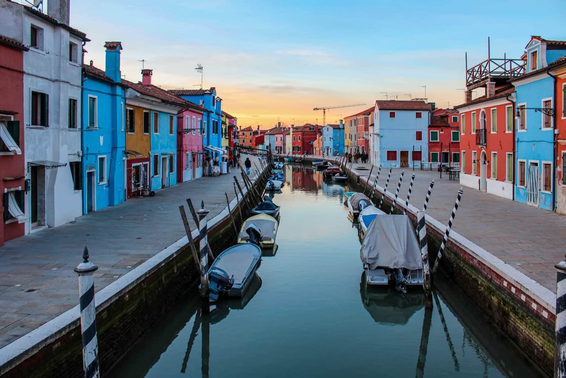 Venise, Burano et ses canaux