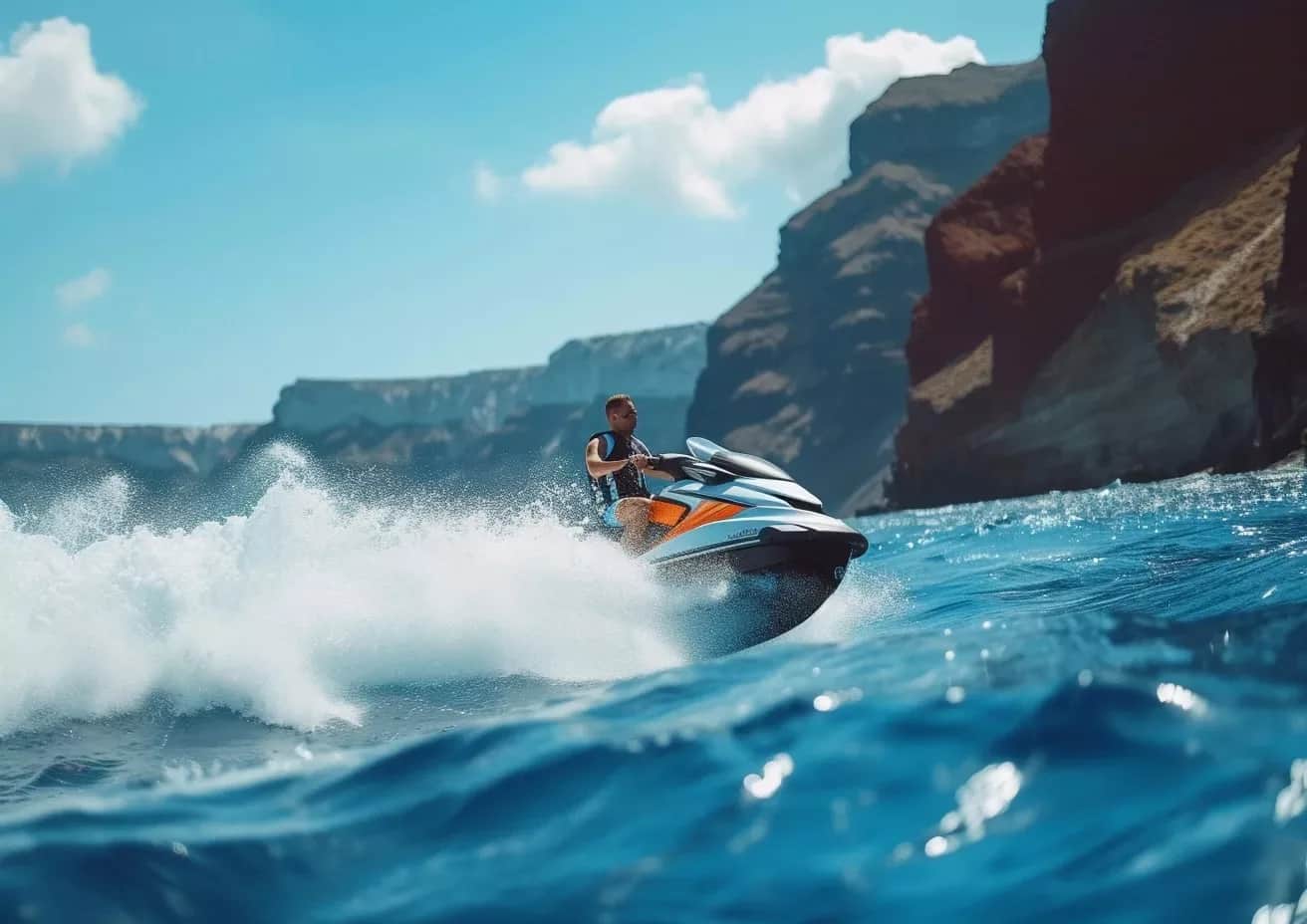 Jet ski in Santorini: the best activity on the island in 2026