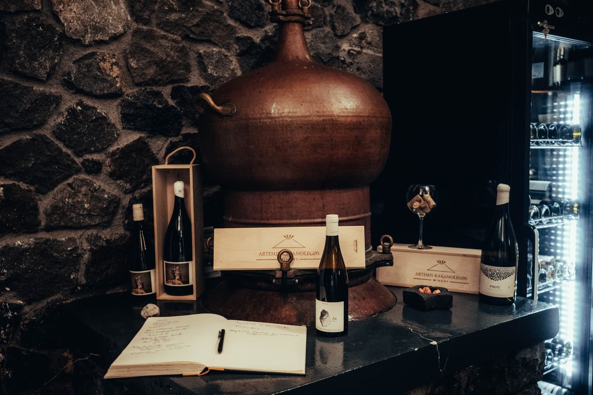 Dégustation des Vins de Santorin en 2024