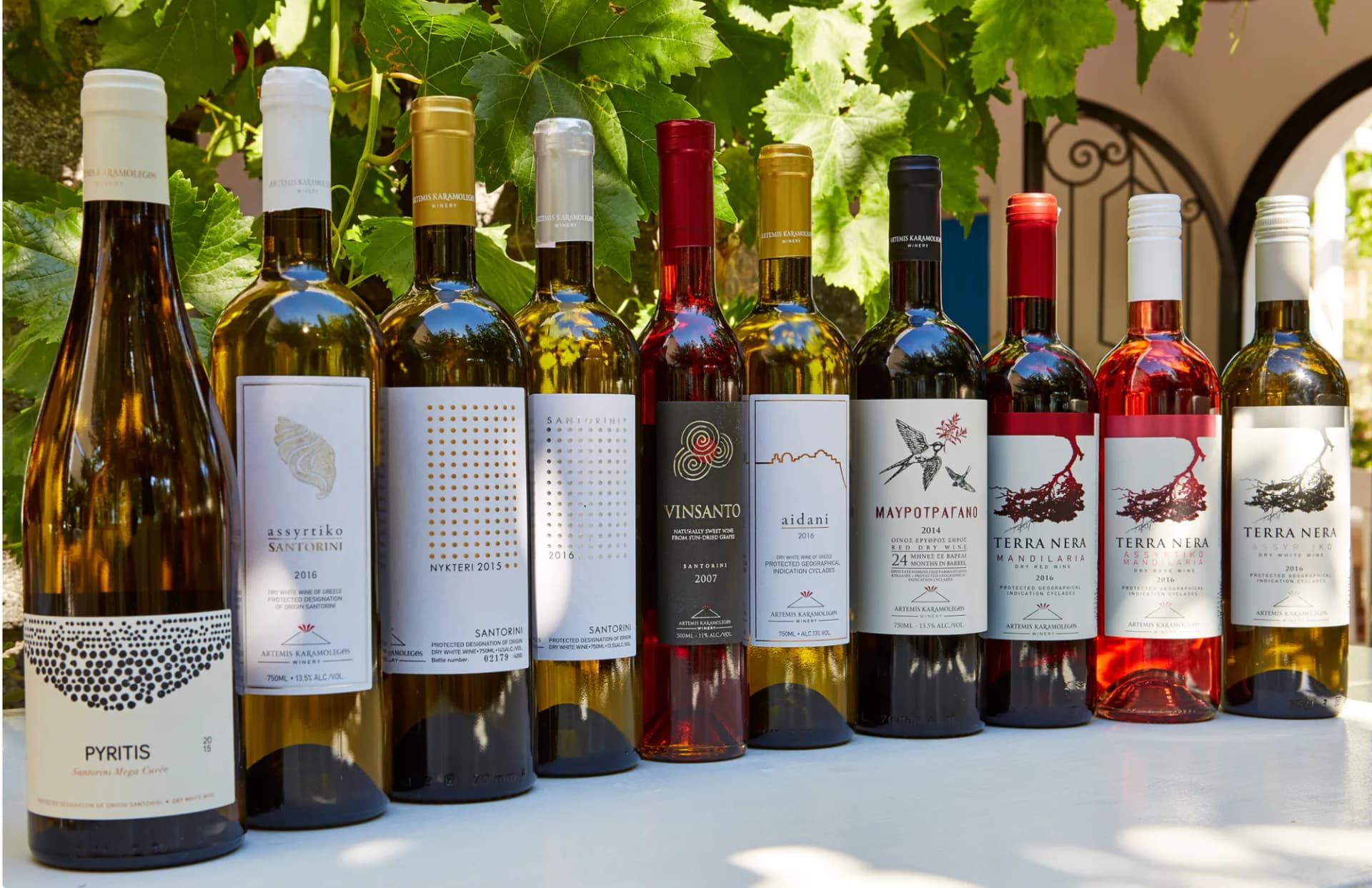 Dégustation des Vins de Santorin en 2024
