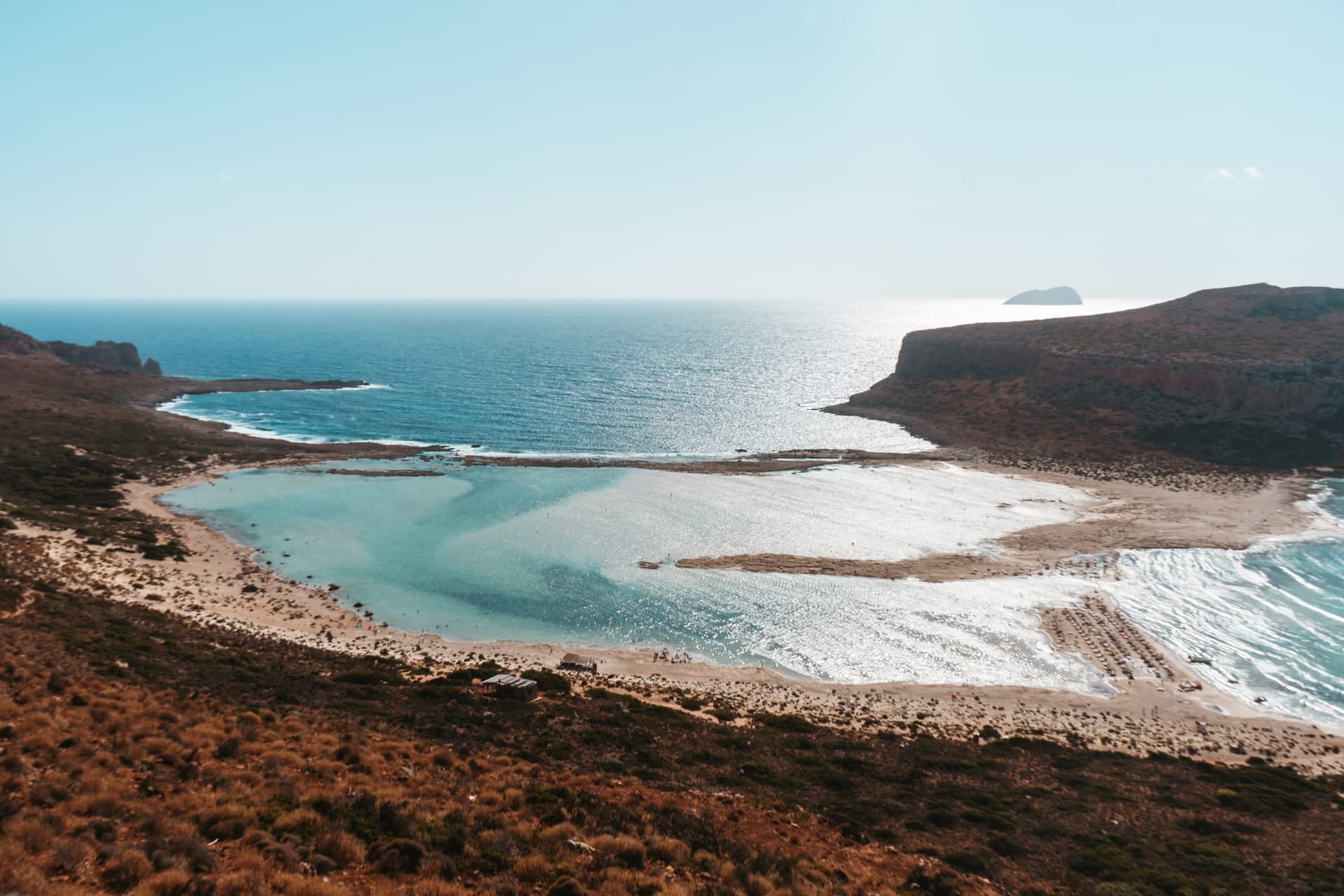 Pierre bouyer Greeke beach lagon balos crete guide — Lagon et Plage de Balos – Le joyau de la Crete