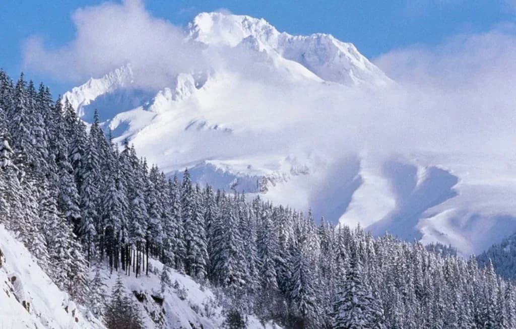 Les 7 endroits où il neige le plus aux États-Unis