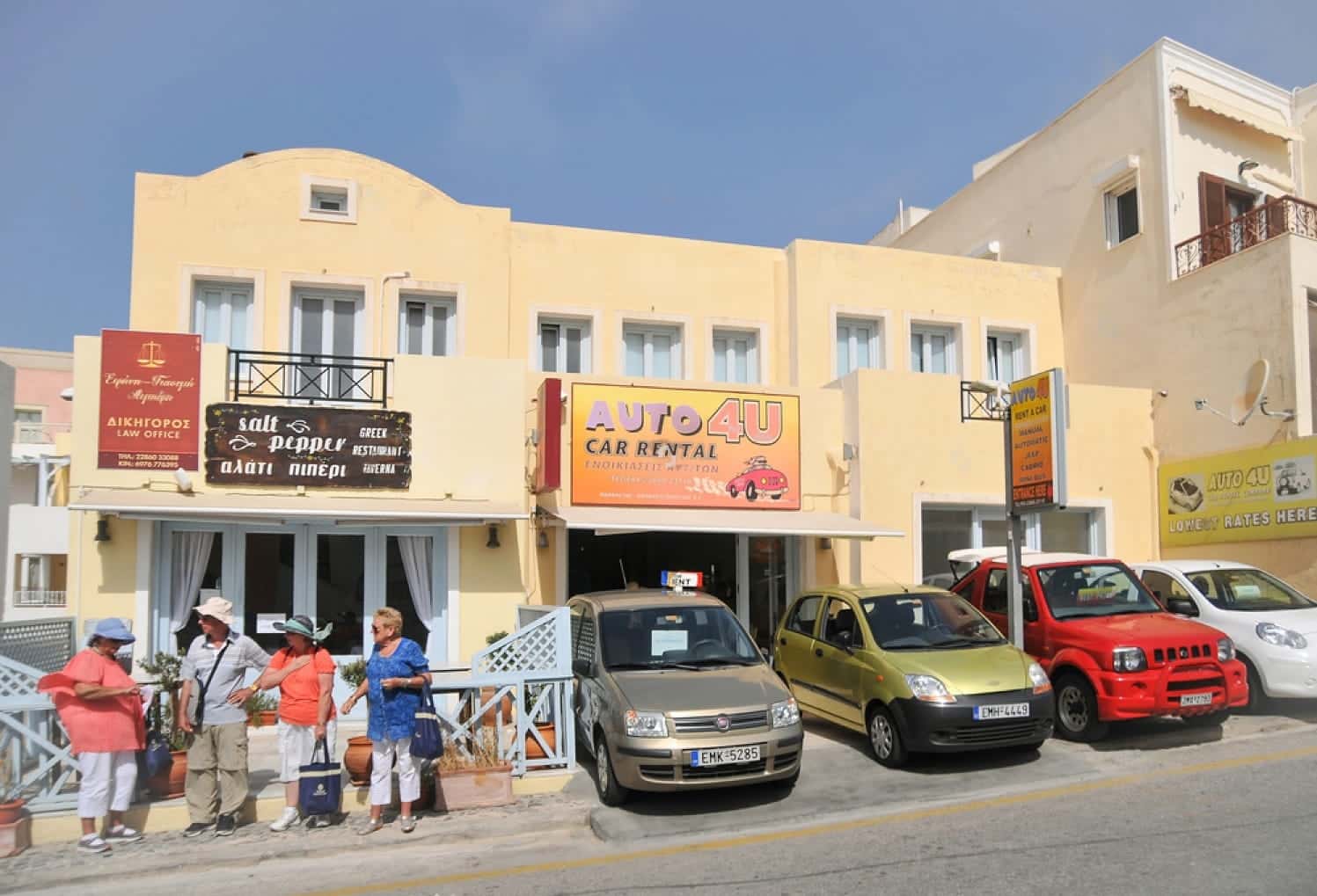 Comment rent a car à Santorini en 2026