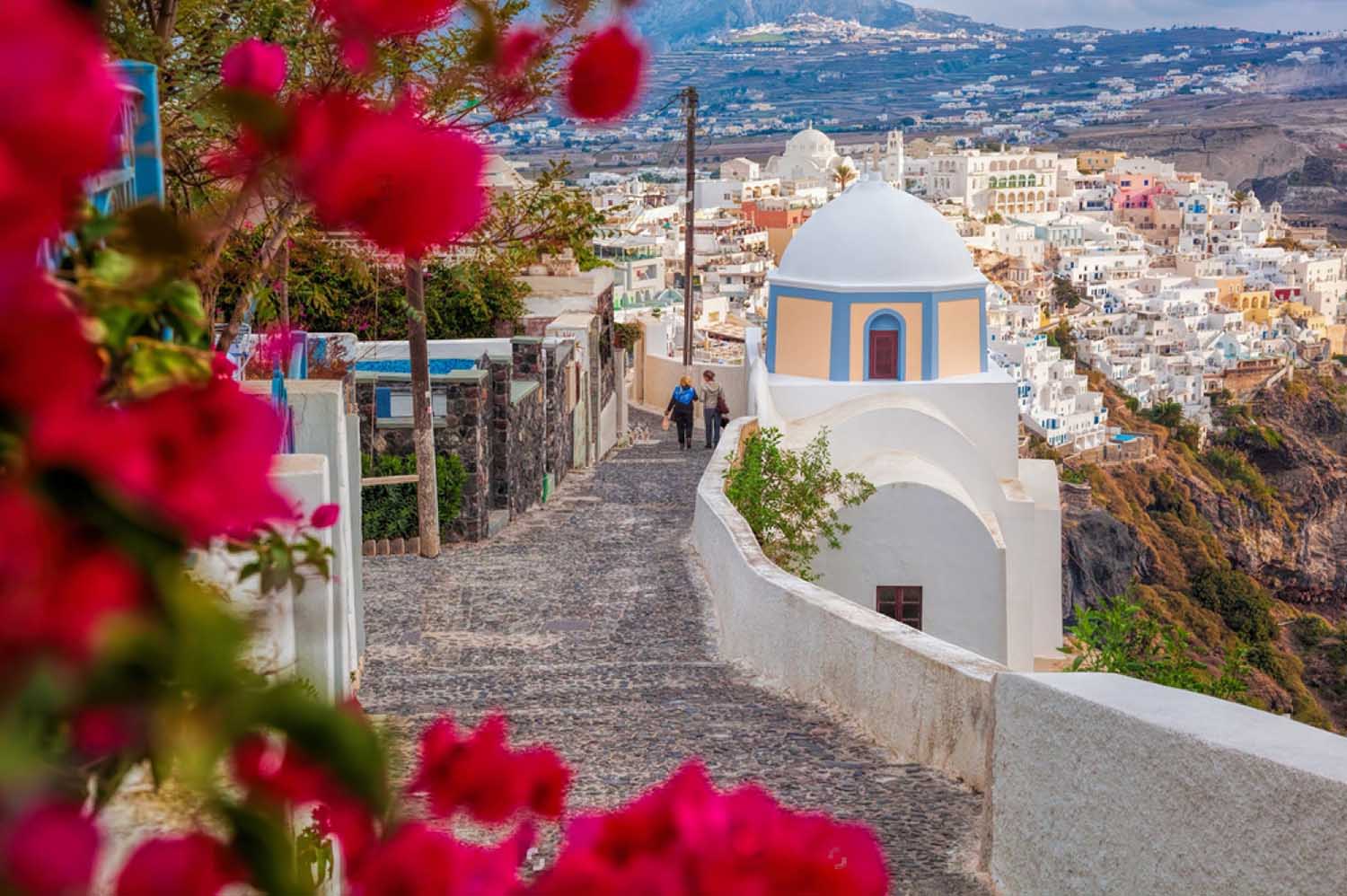 Météo de Santorin – Quand partir, qu’emporter, comment s’habiller…