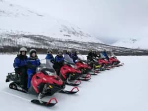 Tour en Motoneige à Tromsø avec Camp Tamok