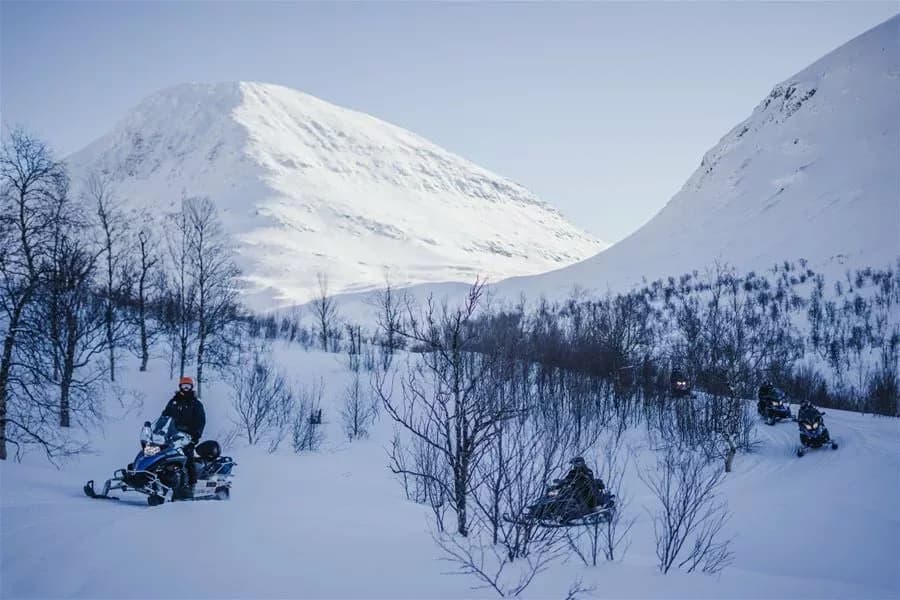 Tour en Motoneige à Tromsø avec Camp Tamok