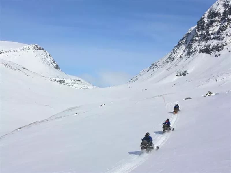 Tour en Motoneige à Tromsø avec Camp Tamok