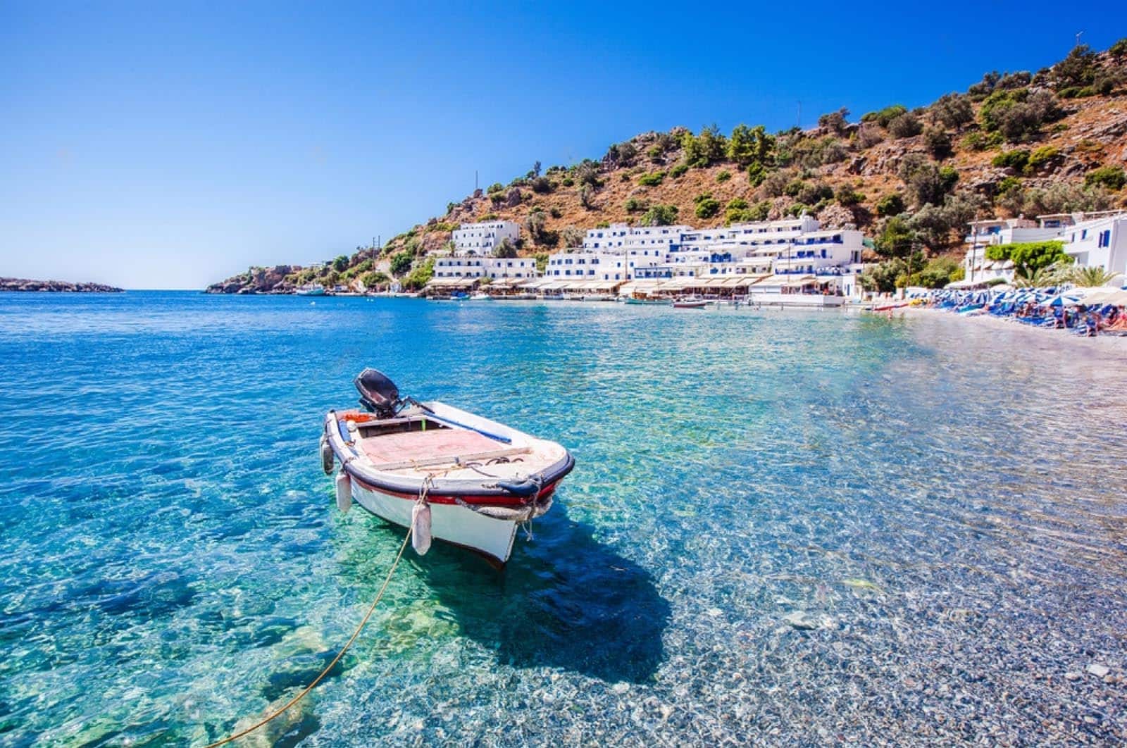 Loutro, le petit havre paradisiaque de Crète