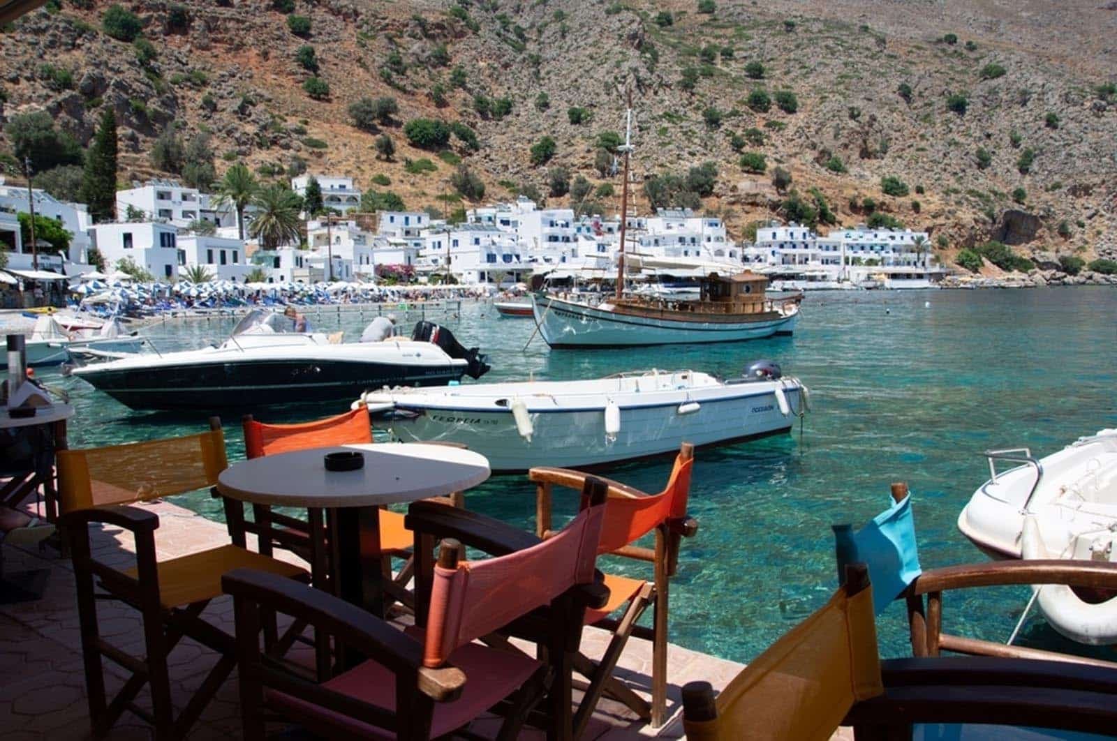 Loutro, le petit havre paradisiaque de Crète