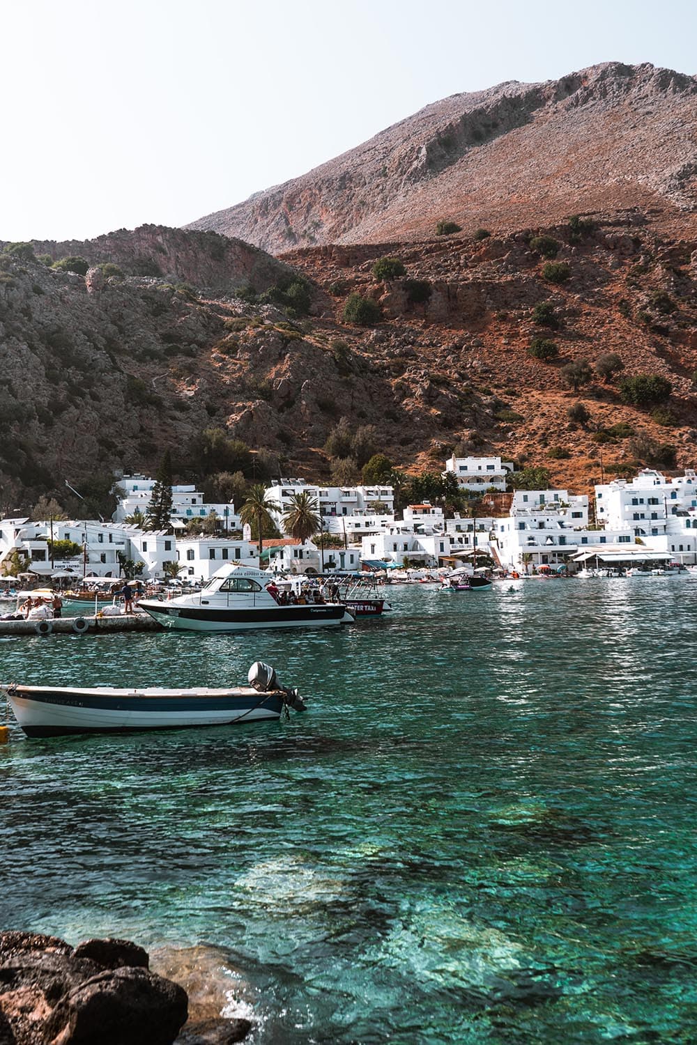 Loutro, le petit havre paradisiaque de Crète