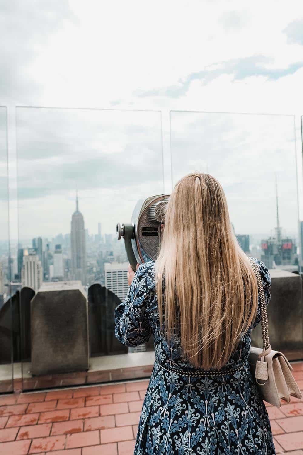 Top of the Rock au Rockefeller Center : le premier rooftop de New York