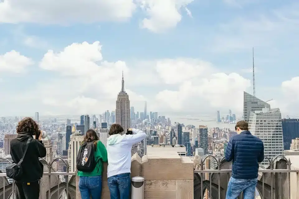 Top of the Rock au Rockefeller Center : le premier rooftop de New York