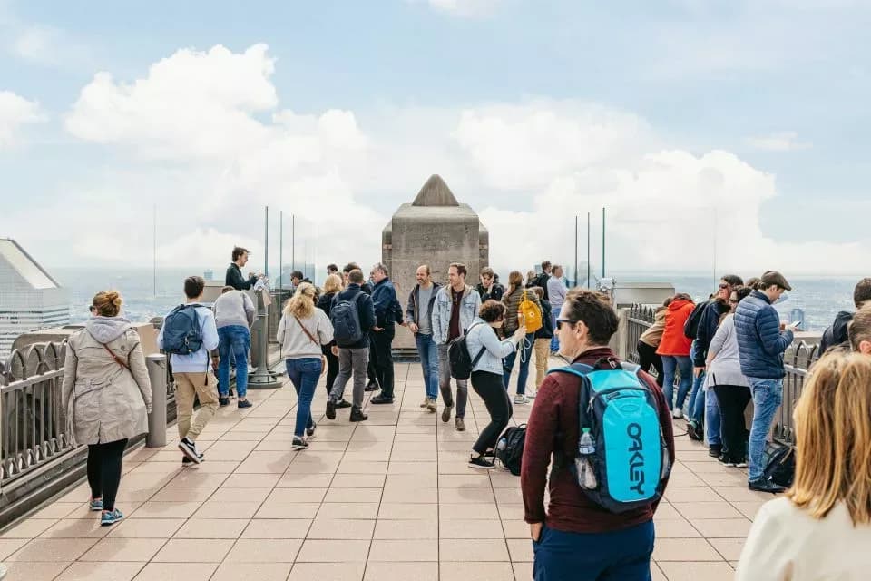 Top of the Rock au Rockefeller Center : le premier rooftop de New York