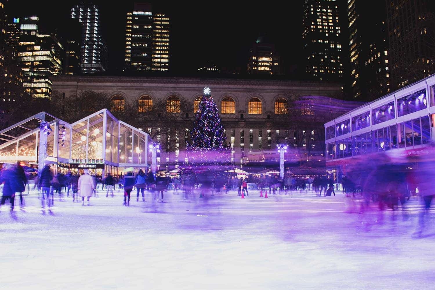 Où faire du patin à glace à New York : les 14 meilleurs endroits