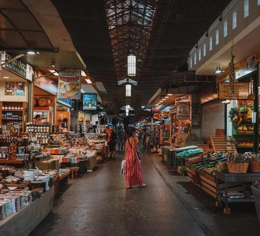 Le marché couvert de Chania