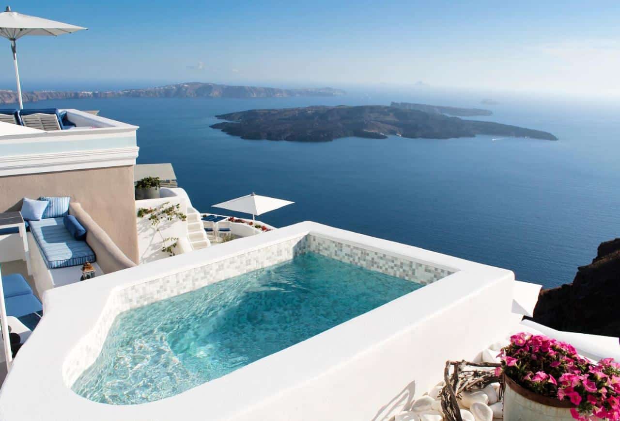 10 Meilleurs hôtels de luxe à Imerovigli sur Santorin
