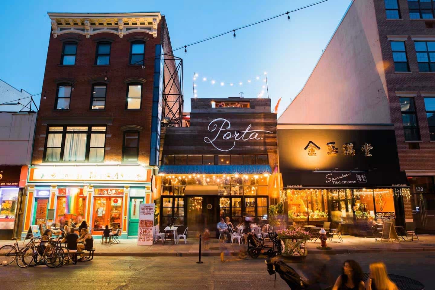 La scène culinaire de Jersey City : cafés, bars, restaurants