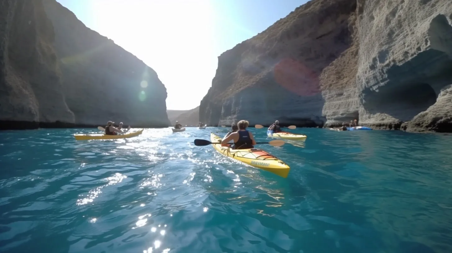 Kayak de mer à Santorin : Guide pour explorer l’île depuis le large
