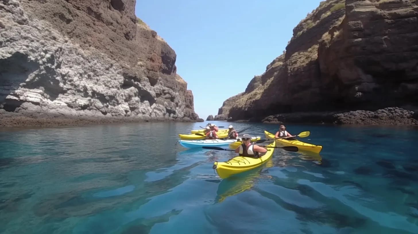 Kayak de mer à Santorin : Guide pour explorer l’île depuis le large