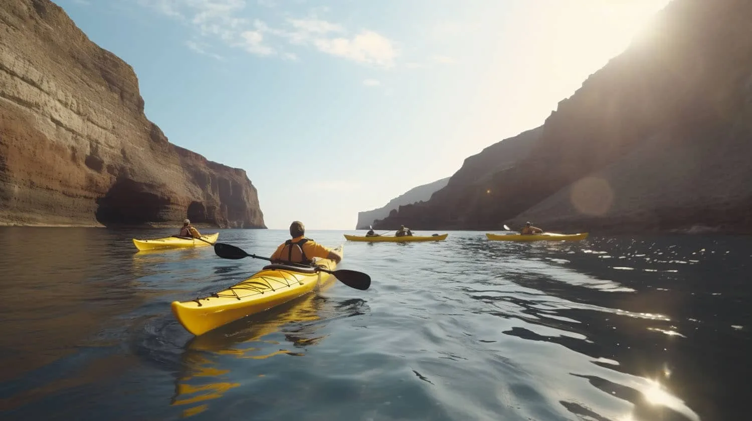 Kayak de mer à Santorin : Guide pour explorer l’île depuis le large