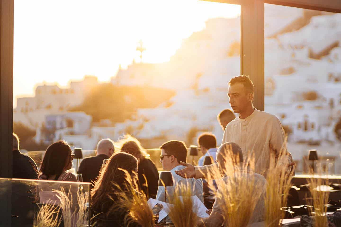 Les meilleurs restaurants d’Imerovigli à Santorin