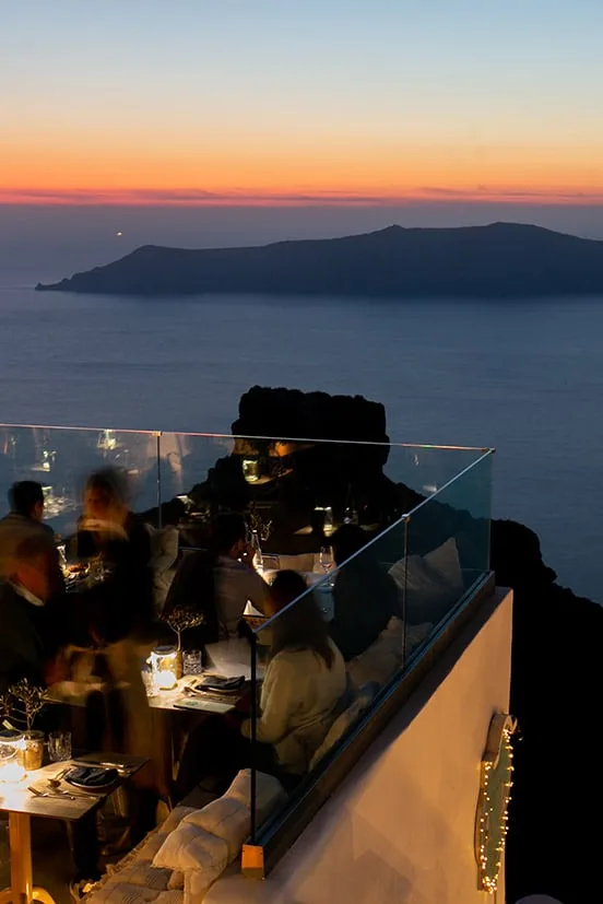 Les meilleurs restaurants d’Imerovigli à Santorin