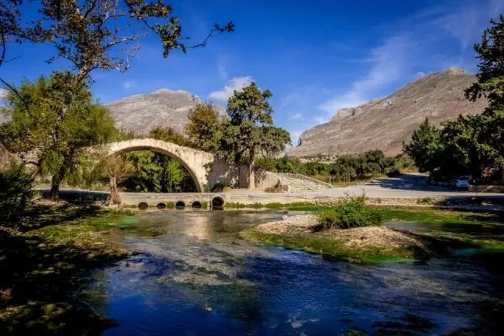 Plage de preveli crete guide — La beach de Preveli : palmiers et oasis en Crete
