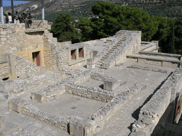 Les ruines du palace sont impressionantes