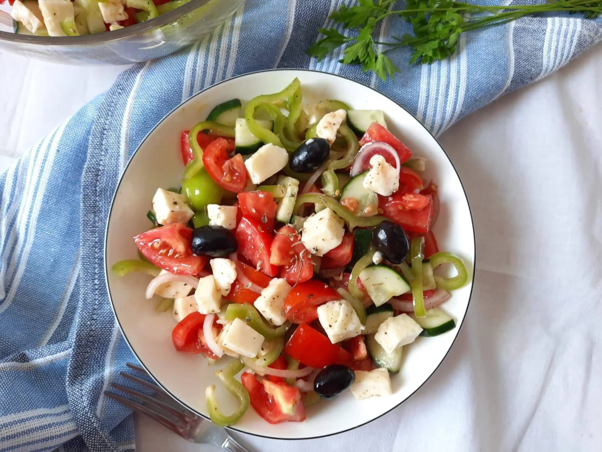Horiatiki Salata - Santorini