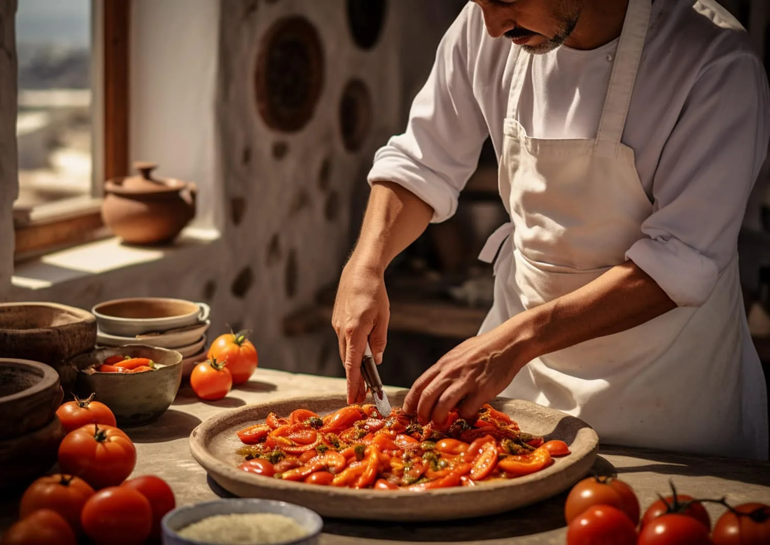 Cuisine de Santorini - Les recettes de l'ile