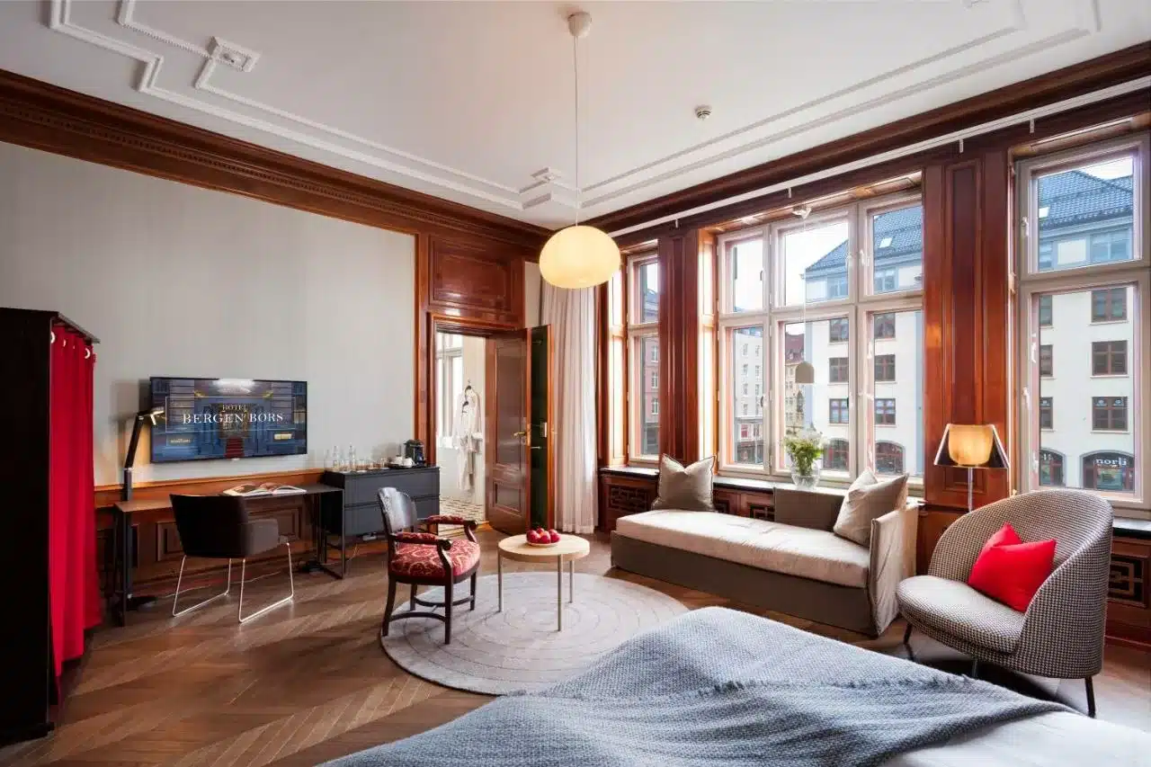 Les 5 meilleurs hôtels de luxe à Bergen en Norvège