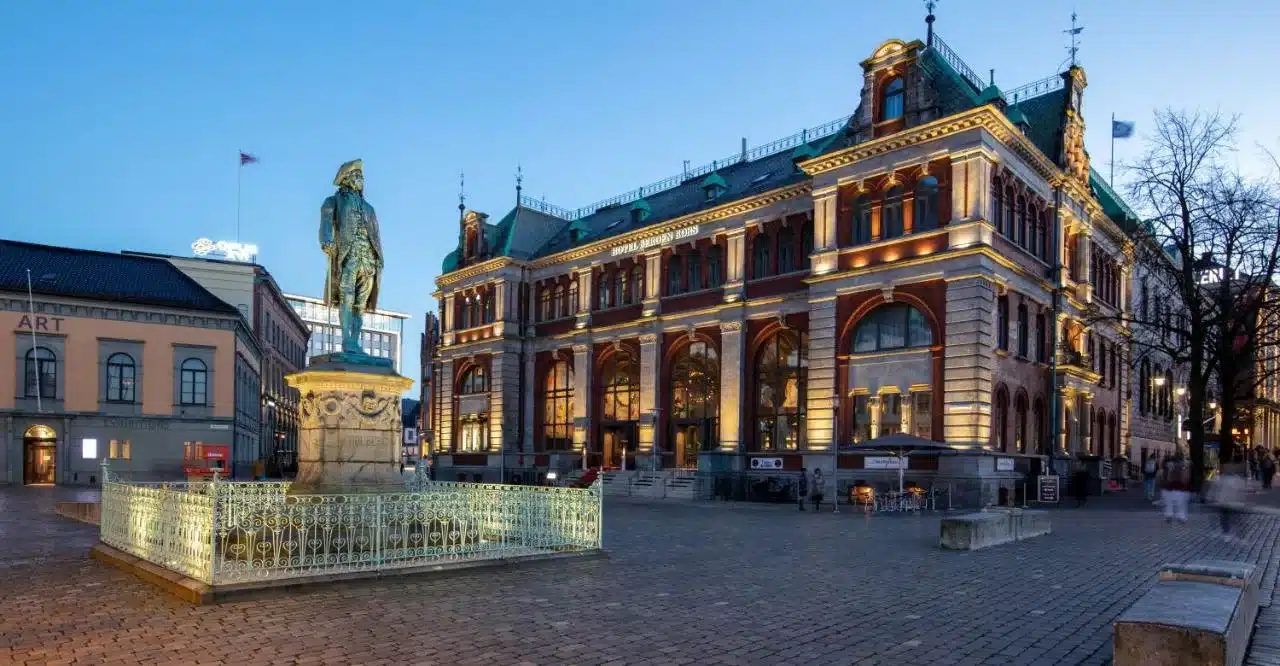 Les 5 meilleurs hôtels de luxe à Bergen en Norvège