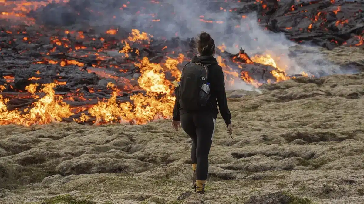 Éruption 2023 du volcan Litli-Hrútur en Islande — Guide complet