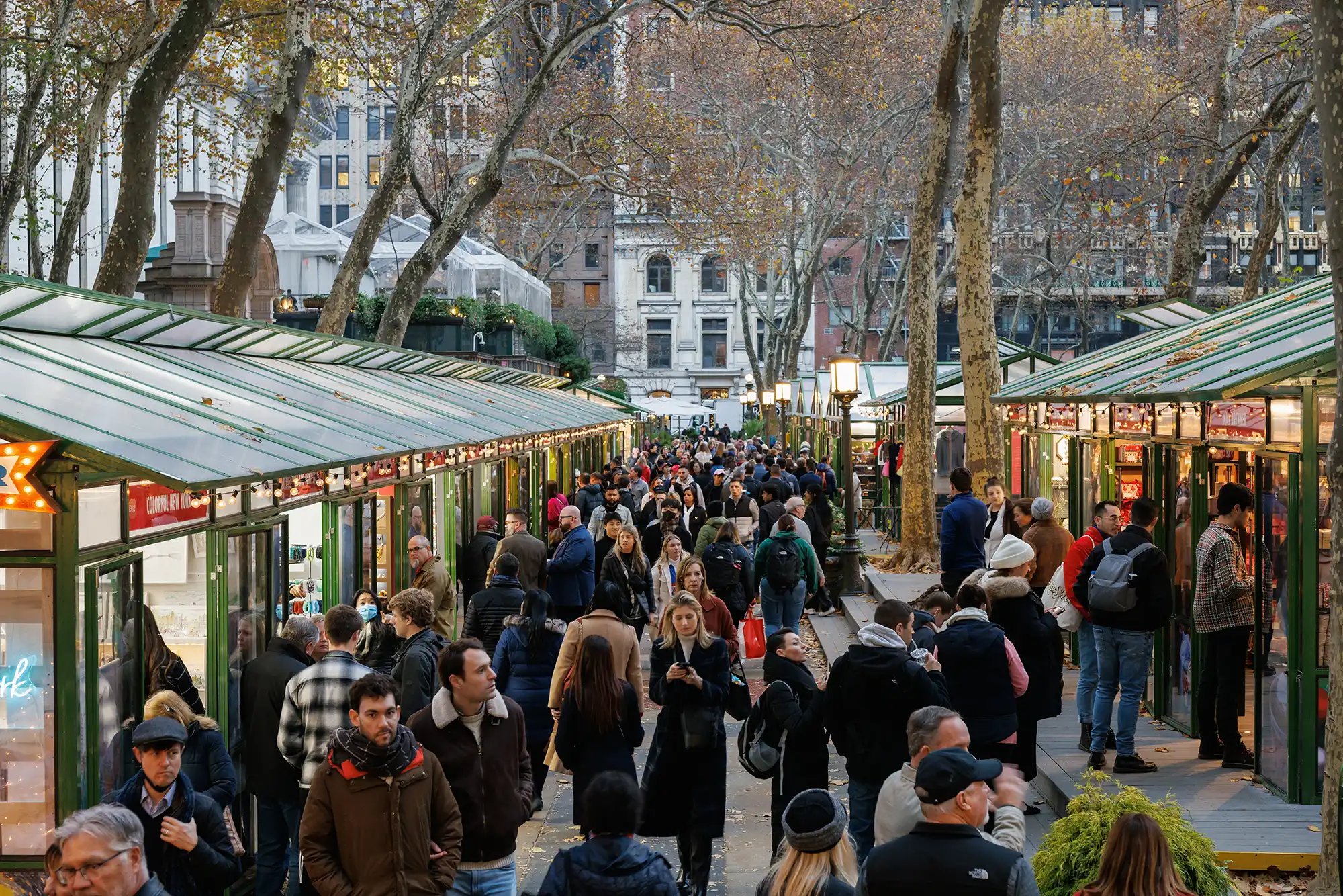Les meilleurs marchés de Noël à New York