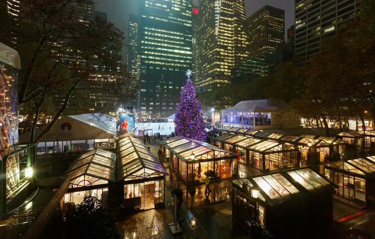 Les meilleurs marchés de Noël à New York