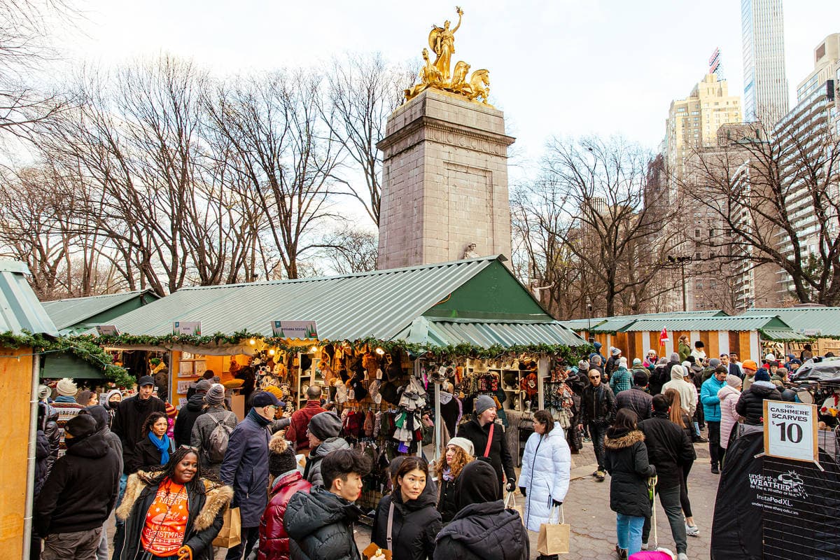 Les meilleurs marchés de Noël à New York